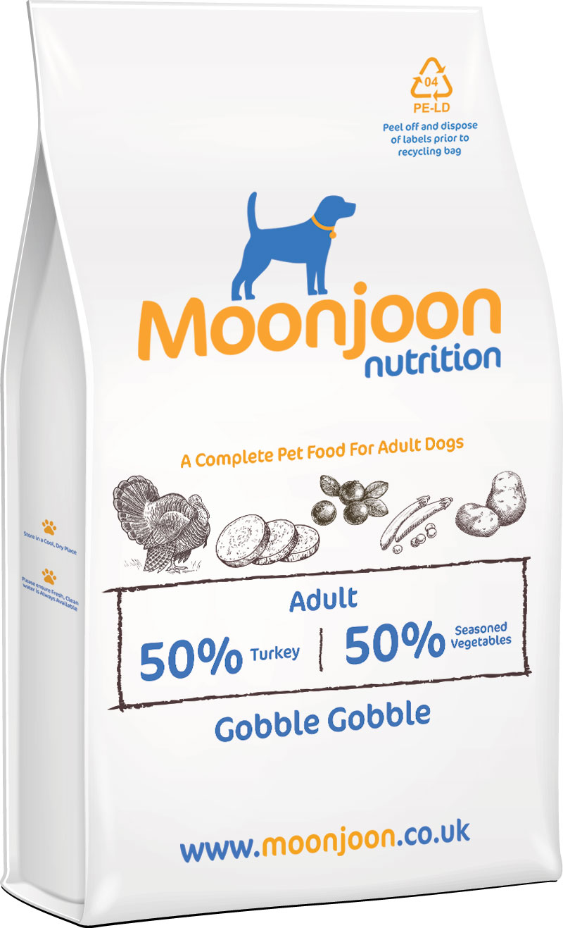 Gobble Gobble Dog Food by Moonjoon Nutrition
