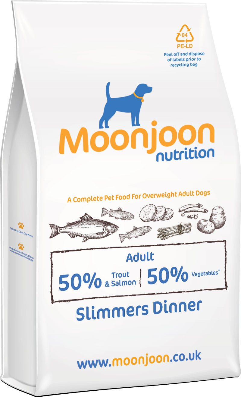Slimmers Dinner Dog Food by Moonjoon Nutrition
